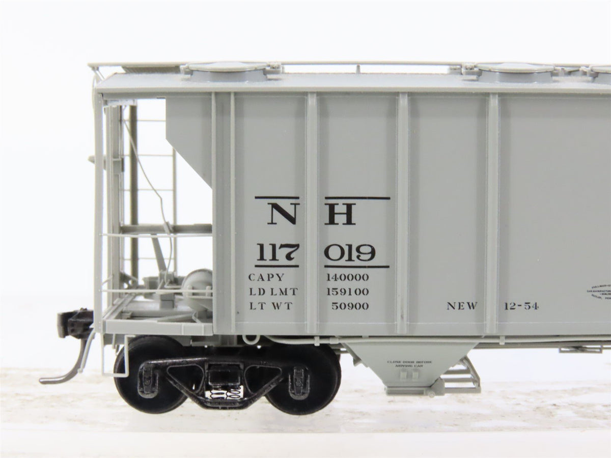 HO Scale Kadee 8635 NH New Haven 2-Bay Covered Hopper #117019