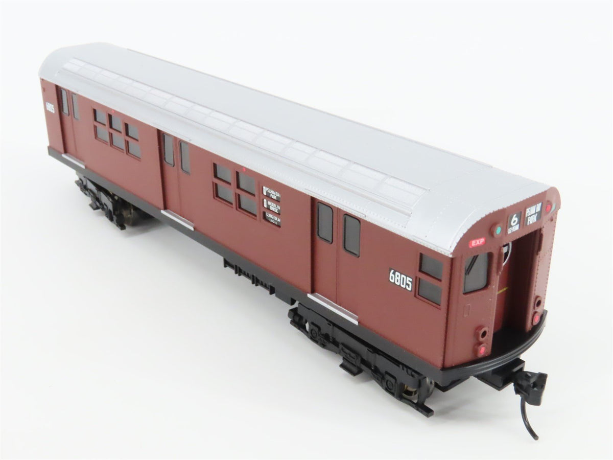 HO Proto 1000 30166 New York City Transit &quot;Red Bird&quot; R17 Subway Car 4-Unit Set