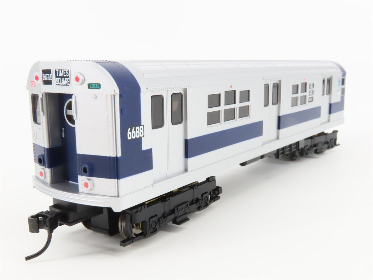 HO Proto 1000 30186 New York City Transit &quot;Blue Stripe&quot; R17 Subway 4-Car Set