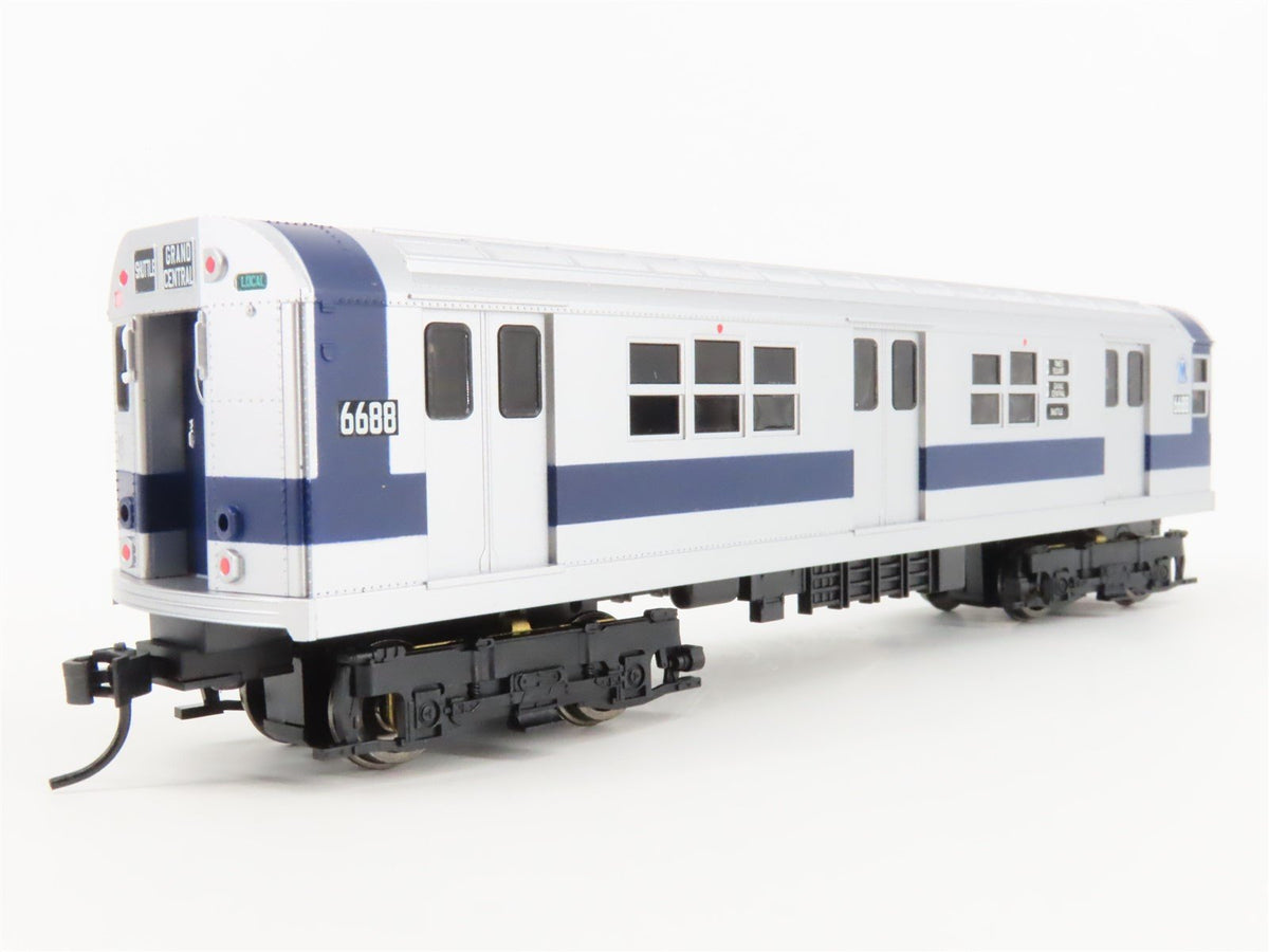 HO Proto 1000 30186 New York City Transit &quot;Blue Stripe&quot; R17 Subway 4-Car Set