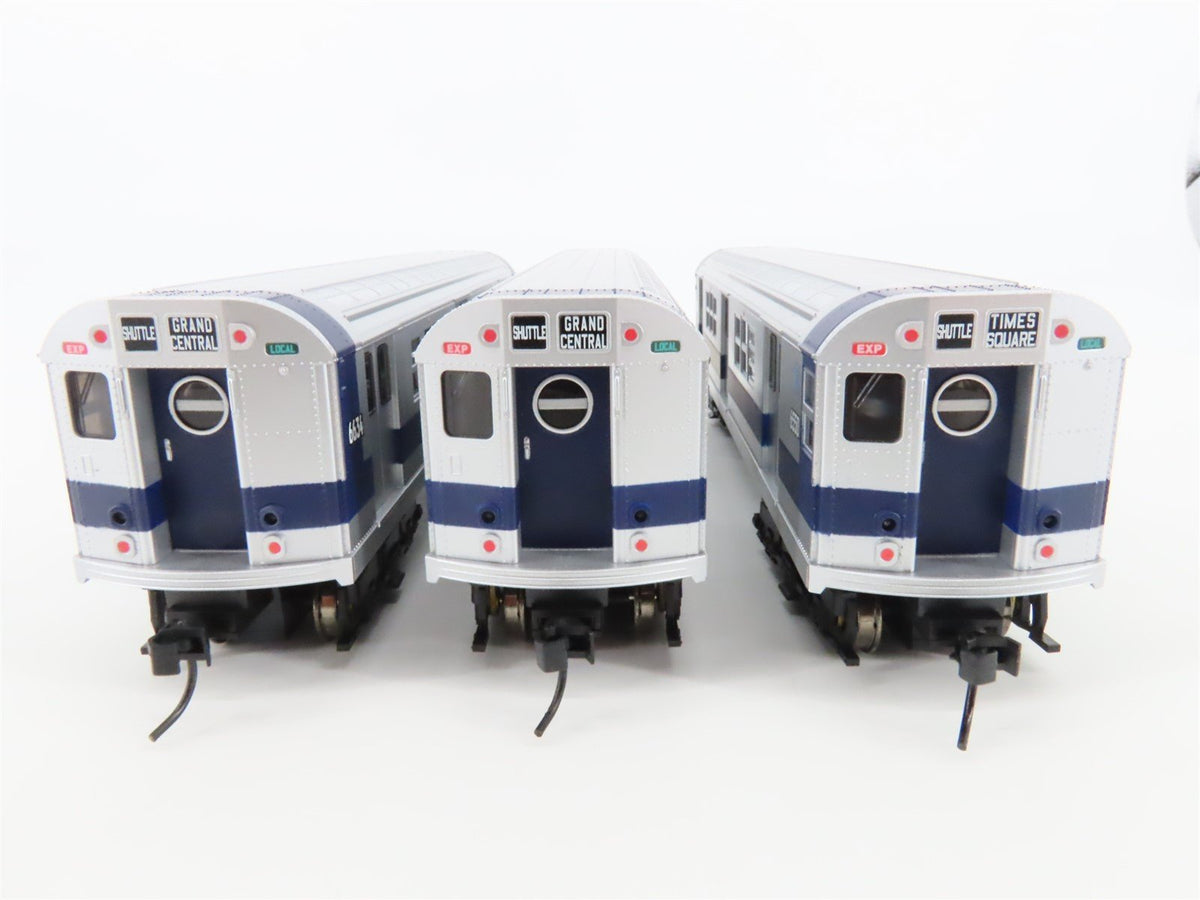 HO Proto 1000 30186 New York City Transit &quot;Blue Stripe&quot; R17 Subway 4-Car Set