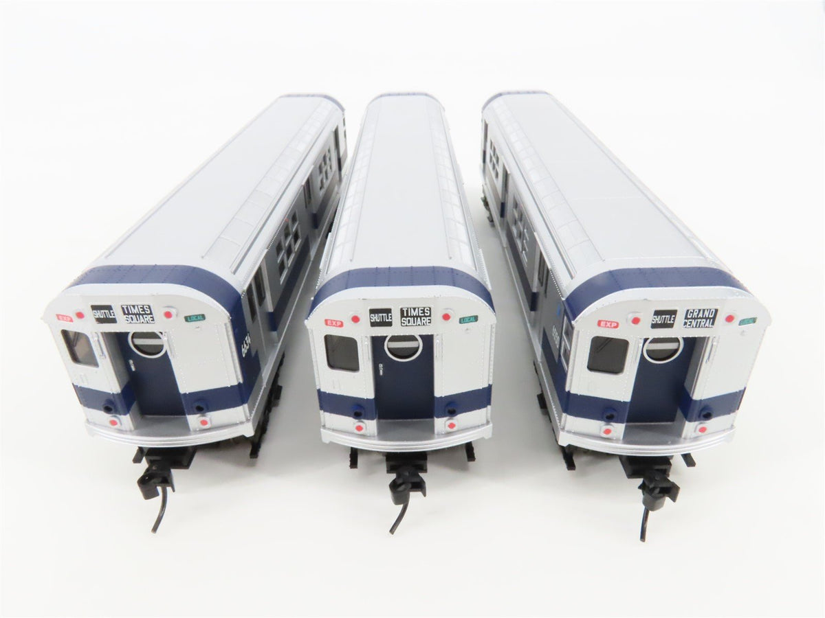 HO Proto 1000 30186 New York City Transit &quot;Blue Stripe&quot; R17 Subway 4-Car Set