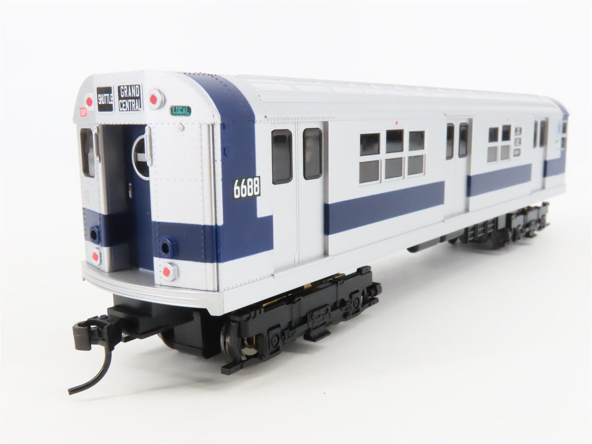 HO Proto 1000 30186 New York City Transit &quot;Blue Stripe&quot; R17 Subway 4-Car Set