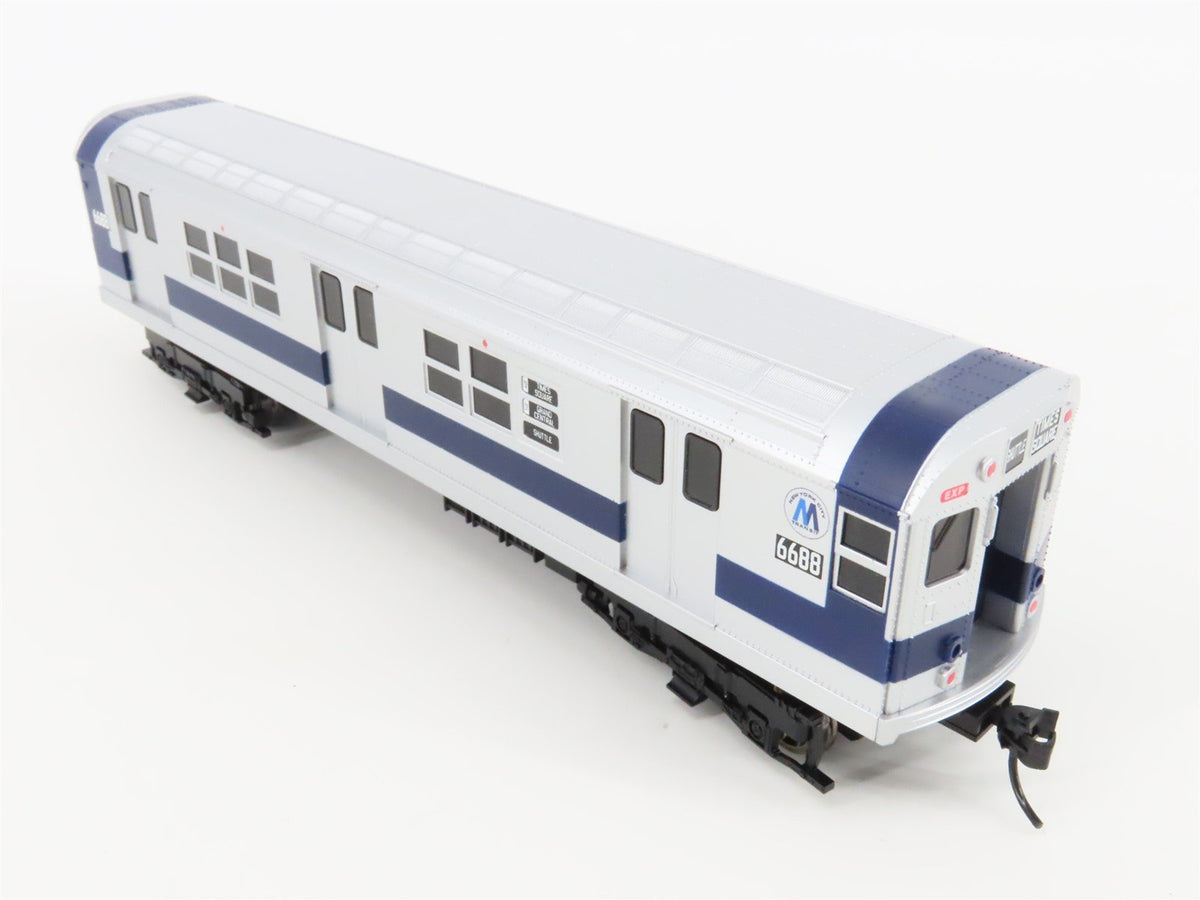 HO Proto 1000 30186 New York City Transit &quot;Blue Stripe&quot; R17 Subway 4-Car Set