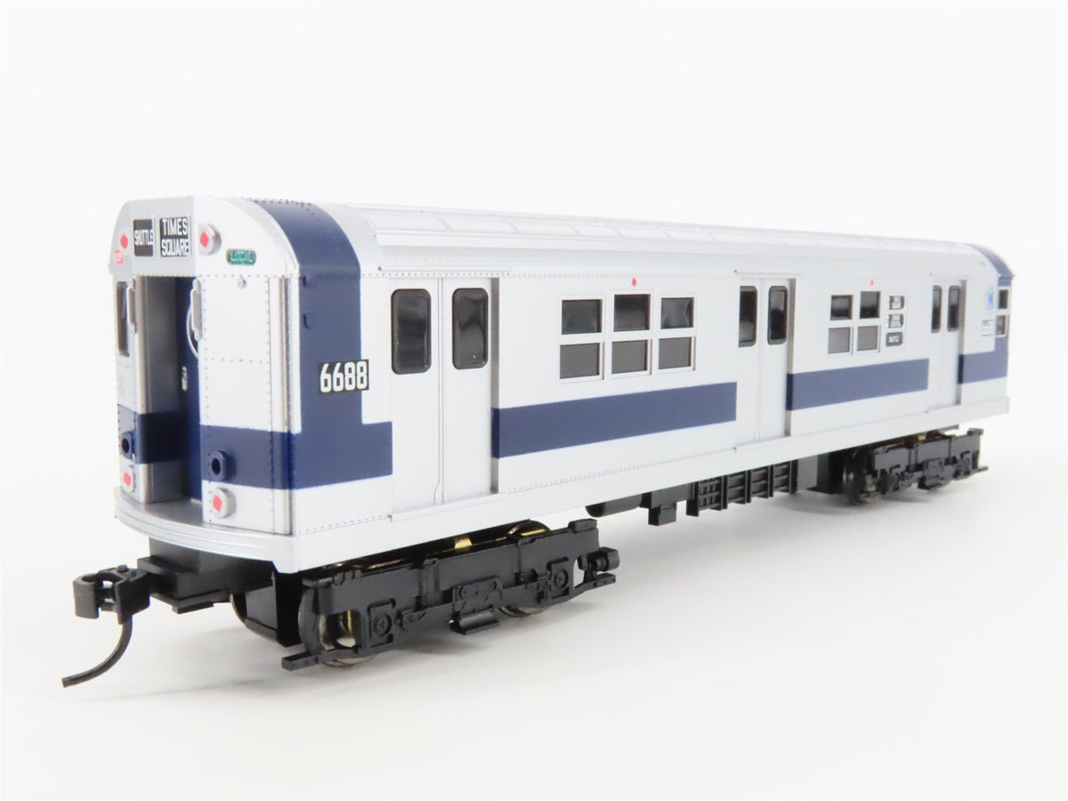 HO Proto 1000 30186 New York City Transit &quot;Blue Stripe&quot; R17 Subway 4-Car Set