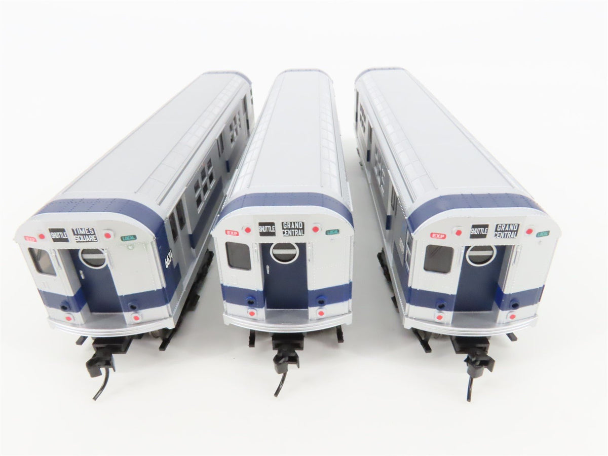 HO Proto 1000 30186 New York City Transit &quot;Blue Stripe&quot; R17 Subway 4-Car Set