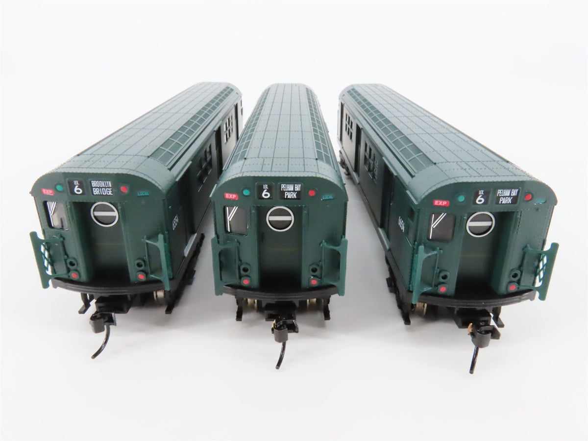 HO Proto 1000 920-31019 New York City Transit R17 Subway 4-Car Set - DCC Ready