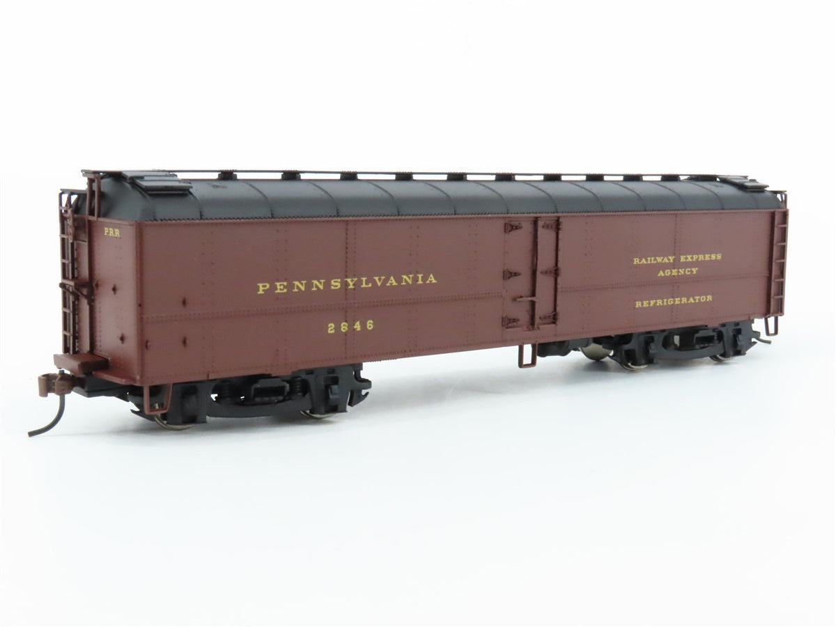 HO Walthers #932-25888 PRR Pennsylvania R50B Express Reefer 2-Pack #2968 &amp; #2846