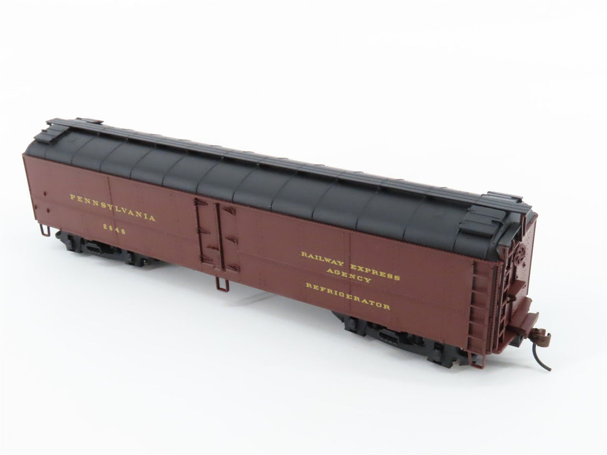 HO Walthers #932-25888 PRR Pennsylvania R50B Express Reefer 2-Pack #2968 &amp; #2846