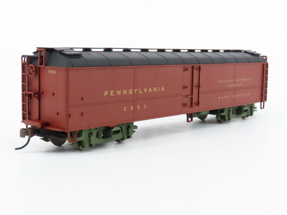 HO Walthers #932-25884 PRR Pennsylvania R50B Express Reefer 2-Pack #2953 &amp; #2868