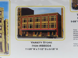 HO Scale Bachmann Spectrum Cityscenes Kit #88004 Variety Store - SEALED