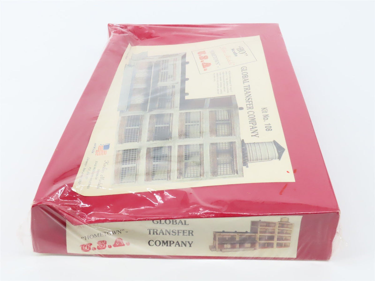 HO Korber Models &quot;Hometown&quot; U.S.A. Kit #108 Global Transfer Company - SEALED