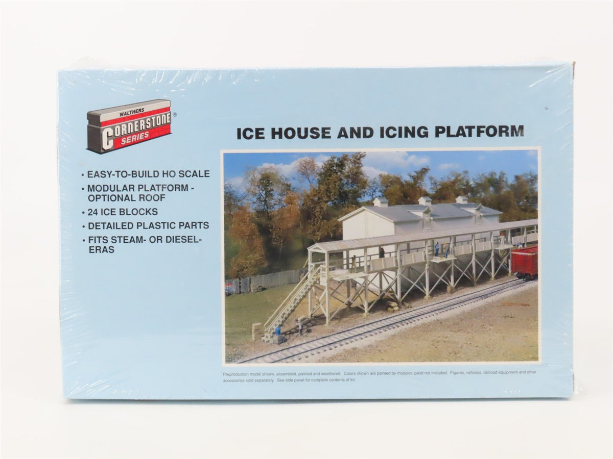 HO 1/87 Scale Walthers Cornerstone Kit #933-3049 Icehouse &amp; Platform - SEALED