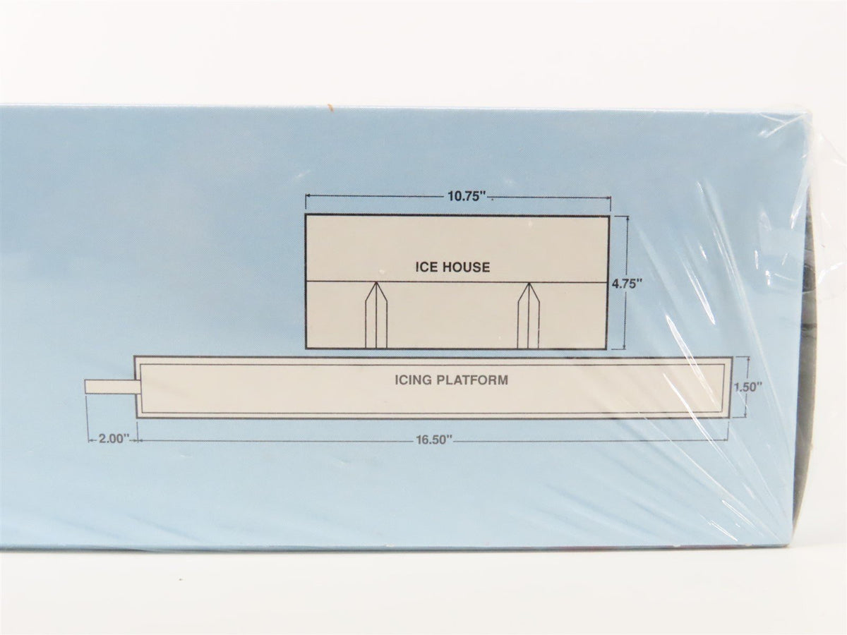 HO 1/87 Scale Walthers Cornerstone Kit #933-3049 Icehouse &amp; Platform - SEALED