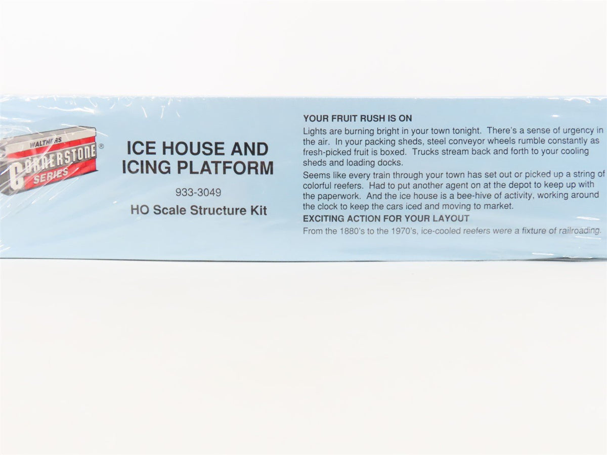 HO 1/87 Scale Walthers Cornerstone Kit #933-3049 Icehouse &amp; Platform - SEALED