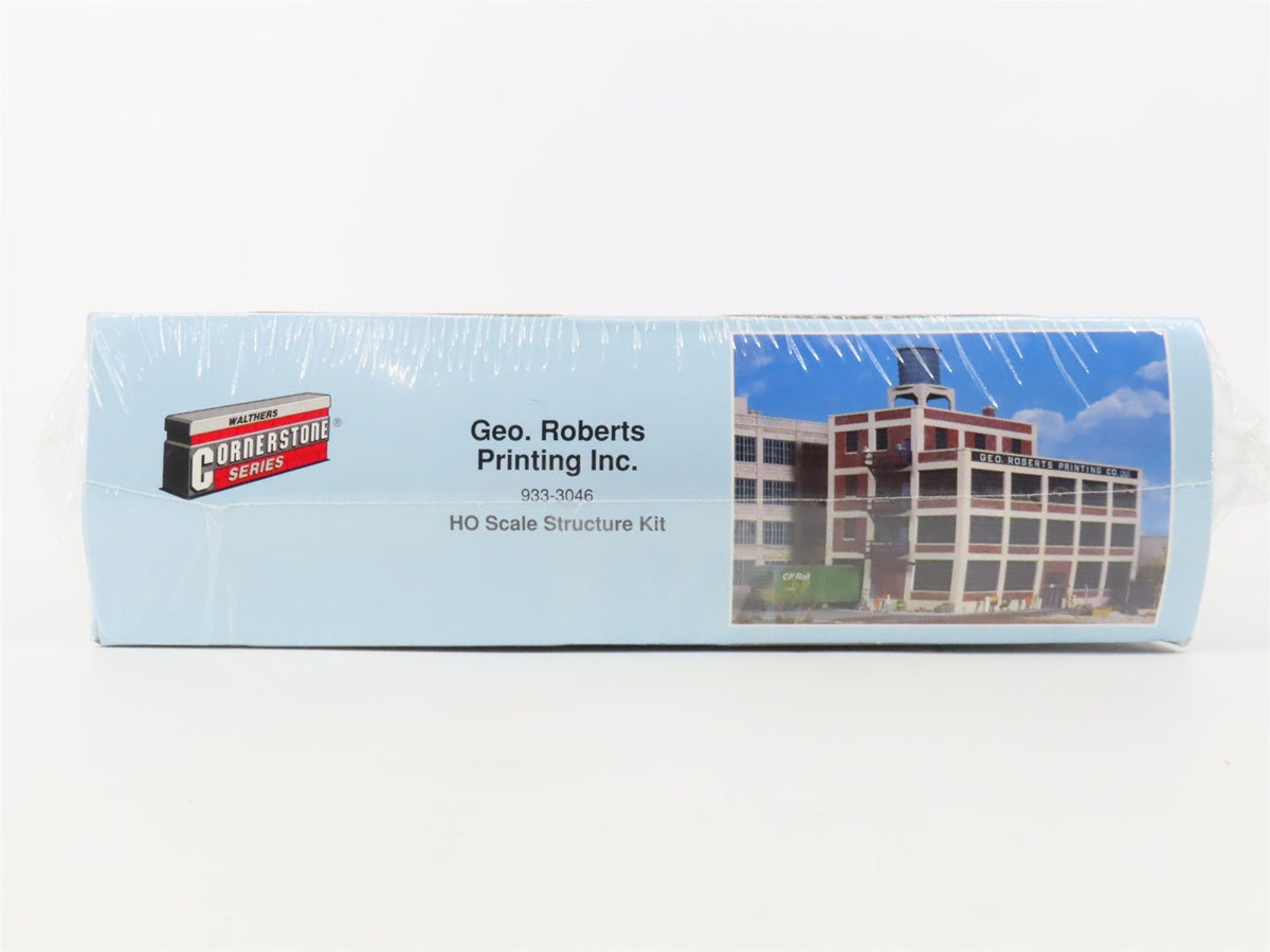 HO Scale Walthers Cornerstone Kit #933-3046 Geo. Roberts Printing Inc. - SEALED