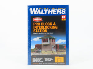 HO Walthers Kit #933-2982 PRR Railroad Block & Interlocking Station - SEALED