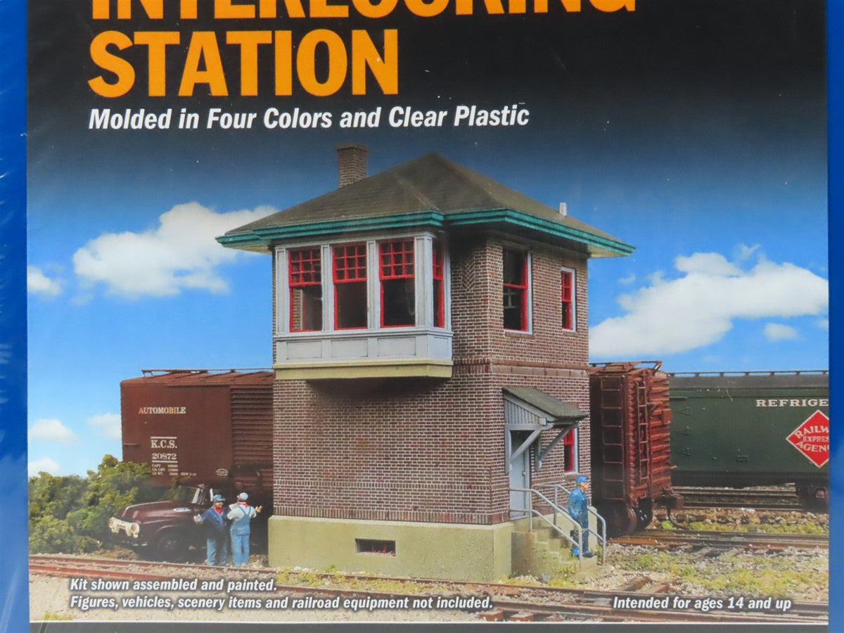 HO Walthers Kit #933-2982 PRR Railroad Block &amp; Interlocking Station - SEALED