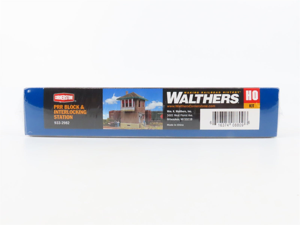 HO Walthers Kit #933-2982 PRR Railroad Block &amp; Interlocking Station - SEALED