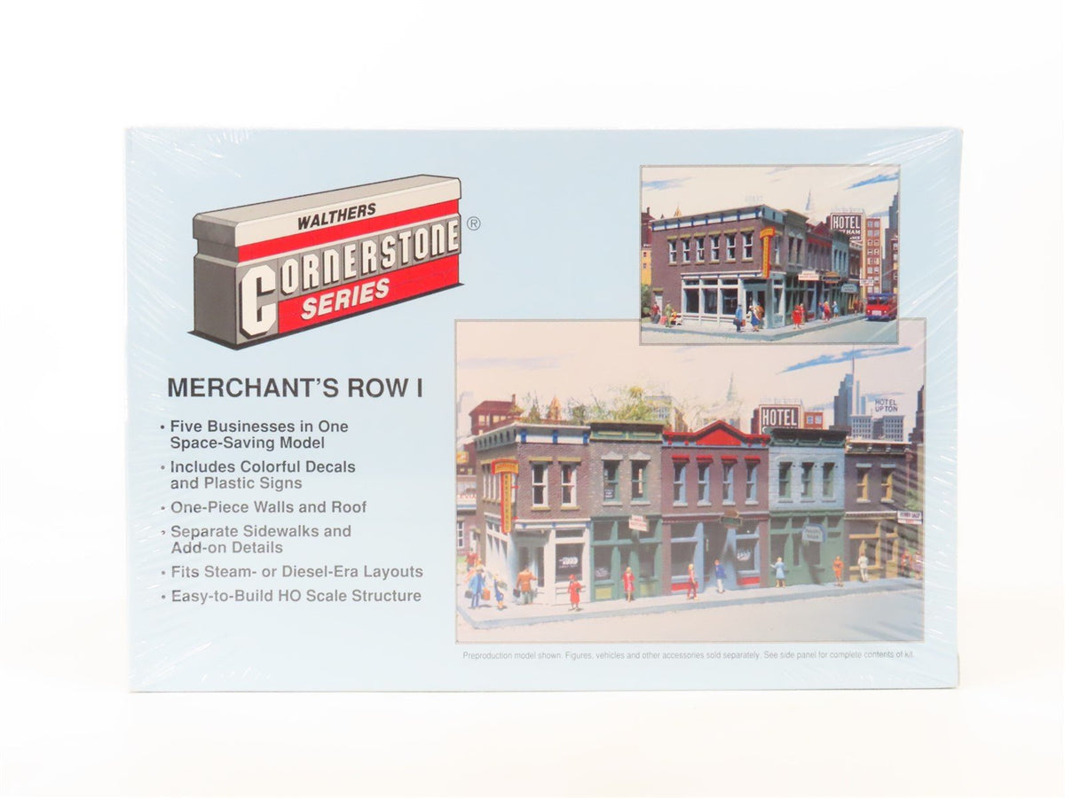 HO 1/87 Scale Walthers Cornerstone Kit #933-3028 Merchant&#39;s Row I - SEALED