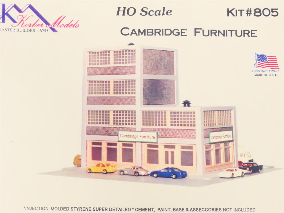 HO Scale Korber Models Kit #805 Cambridge Furniture