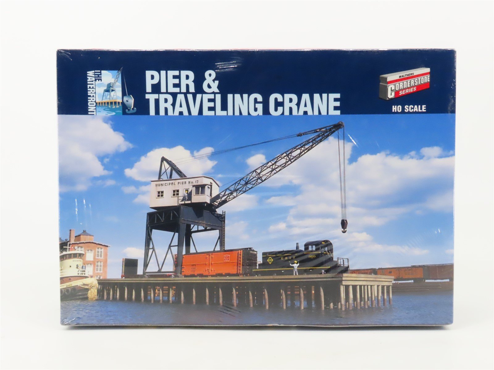 HO Scale Walthers The Waterfront Kit #933-3067 Pier & Traveling Crane - SEALED