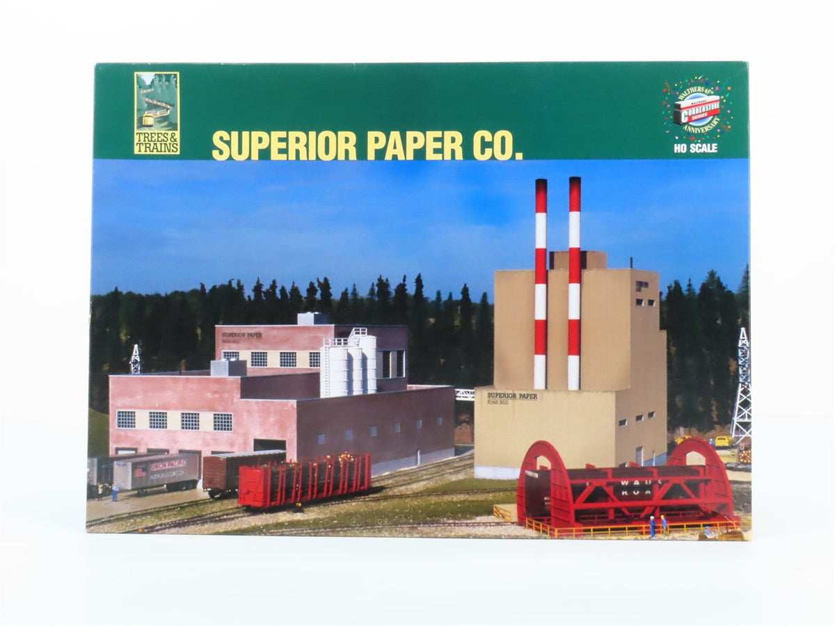 HO Scale Walthers Cornerstone Trees &amp; Trains Kit #933-3060 Superior Paper Co.