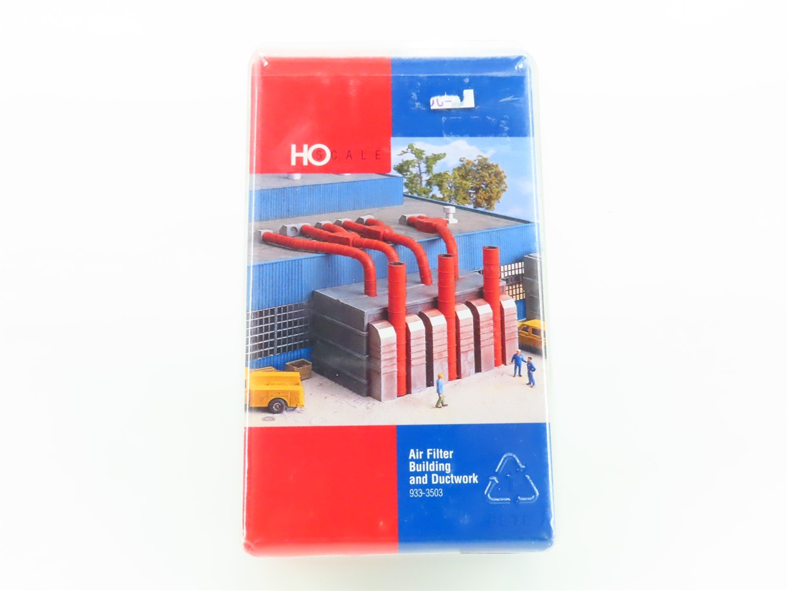 HO 1:87 Scale Walthers Kit #933-3503 Air Filter Building and Ductwork