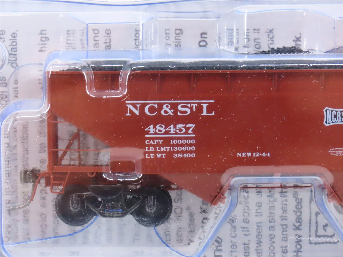 HO Kadee 7023 NC&amp;STL Nashville Chattanooga &amp; St Louis 2-Bay Hopper #48457 Sealed