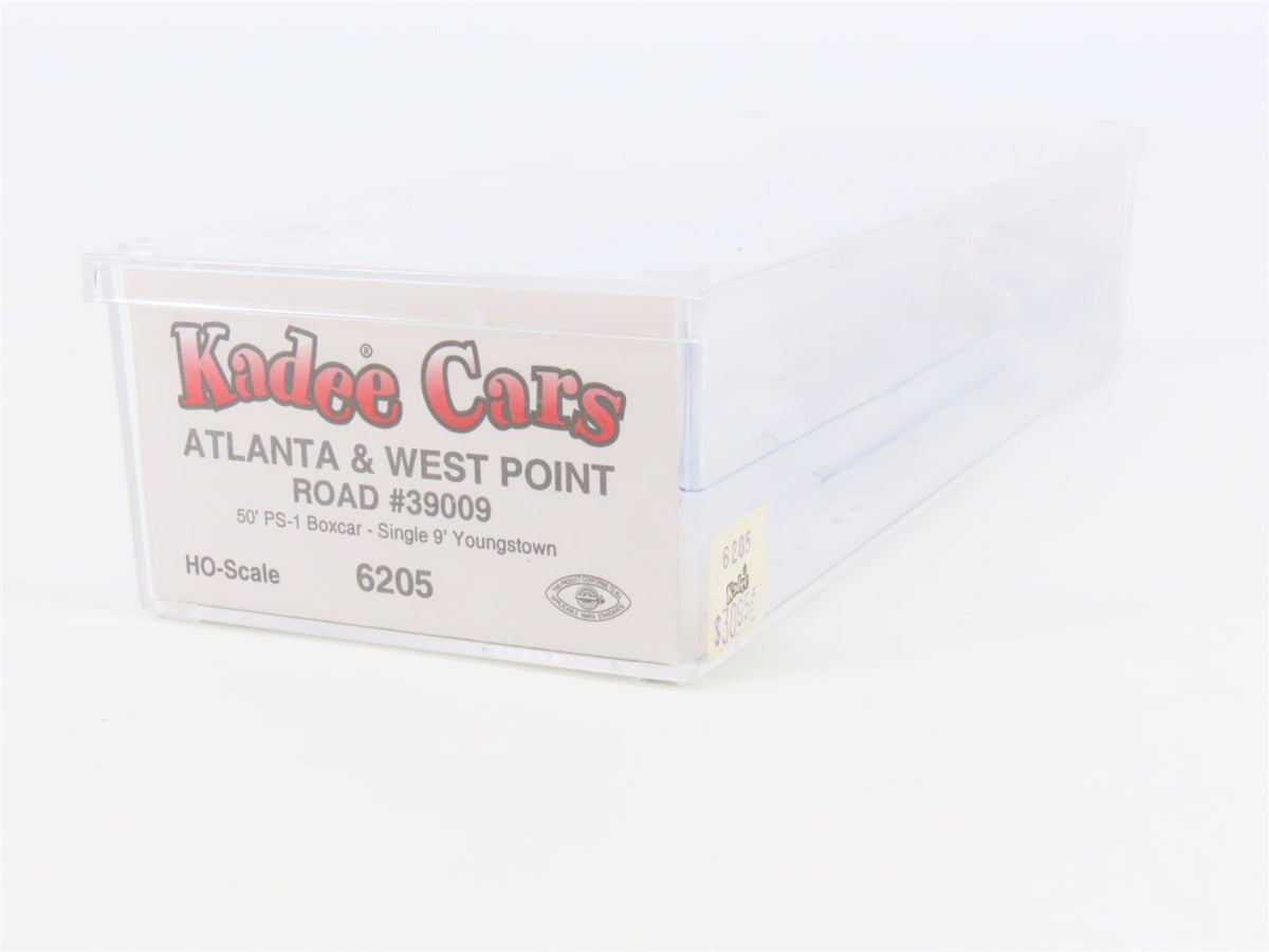 HO Scale Kadee 6205 A&amp;WP Atlanta &amp; West Point 50&#39; Single Door Box Car #39009