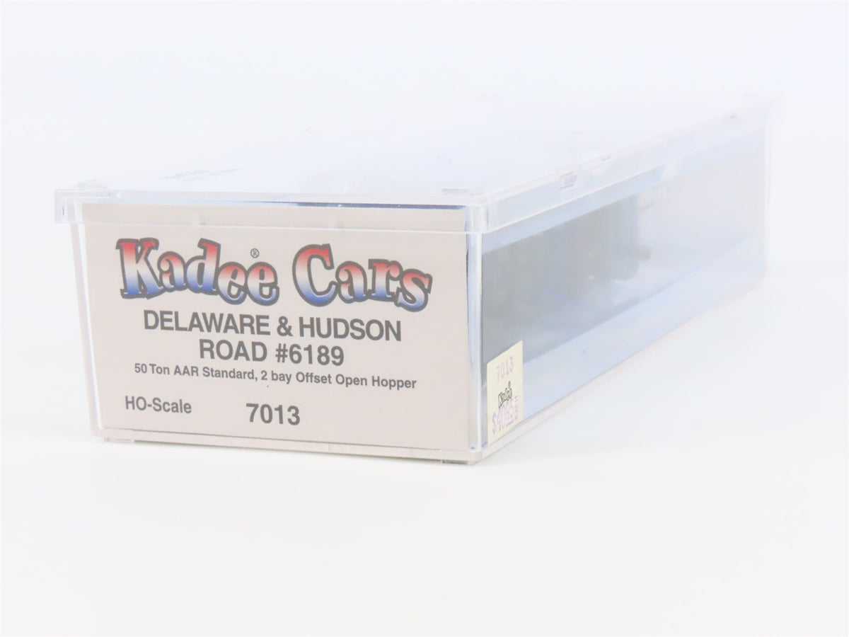 HO Scale Kadee 7013 D&amp;H Delaware &amp; Hudson 2-Bay Open Hopper #6189 -Sealed