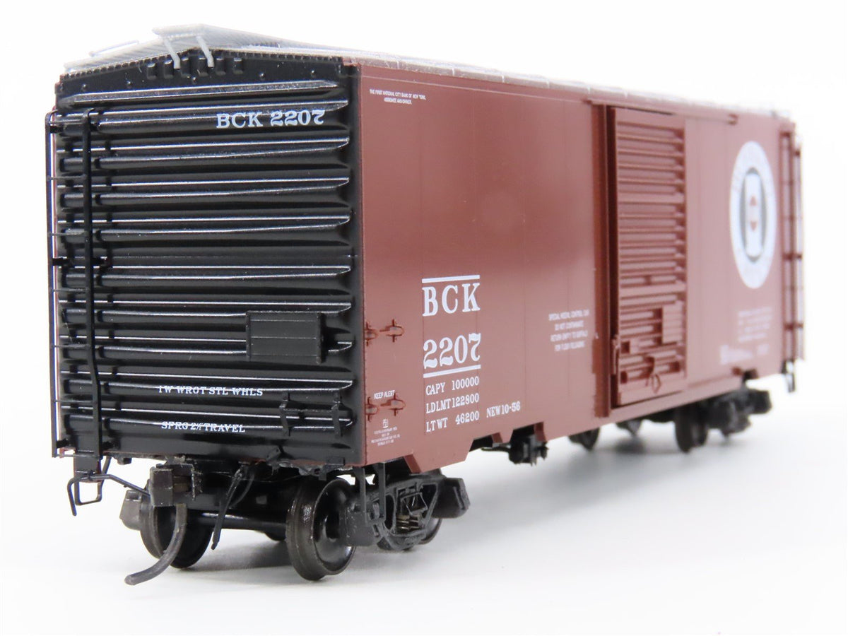 HO Scale Kadee 4911 BCK Buffalo Creek Railroad 40&#39; Single Door Box Car #2207