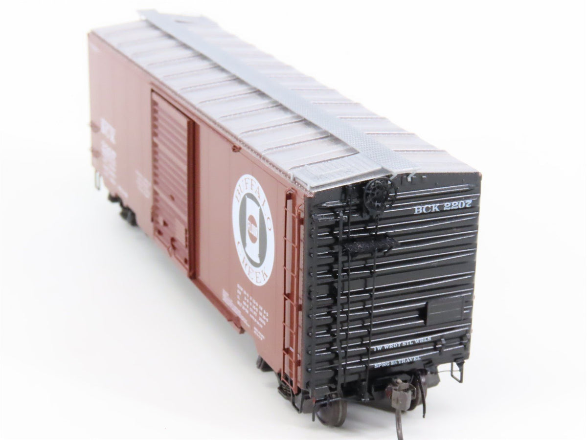 HO Scale Kadee 4911 BCK Buffalo Creek Railroad 40&#39; Single Door Box Car #2207