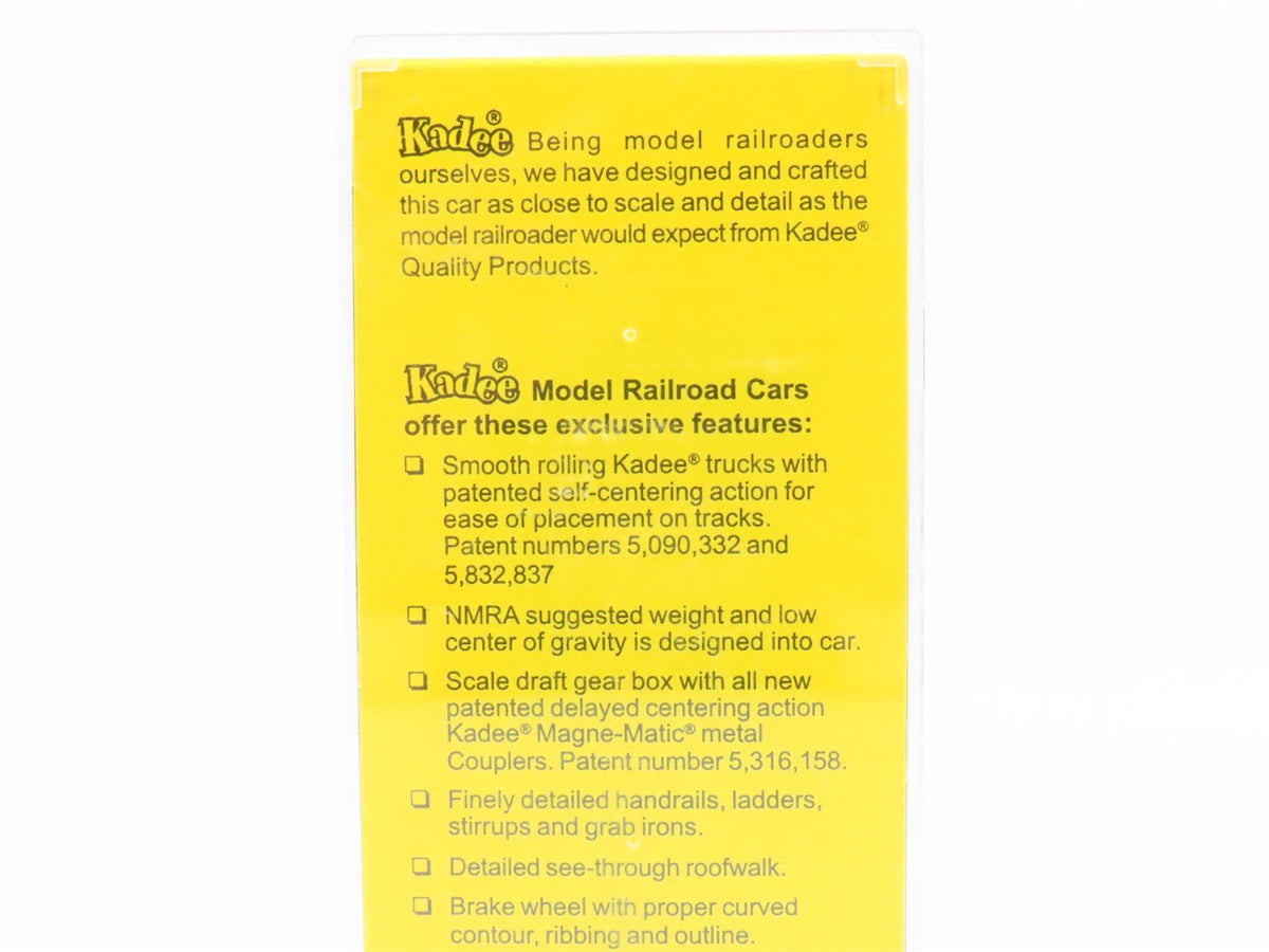 HO Scale Kadee 5204 CNJ Jersey Central Lines Single Door Box Car #23527 - Sealed