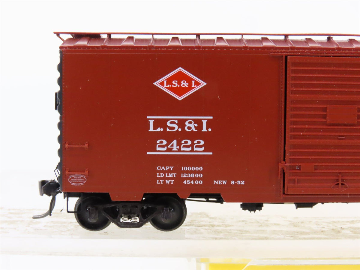 HO Scale Kadee 5006 LS&amp;I Lake Superior &amp; Ishpeming 40&#39; Single Door Box Car #2422