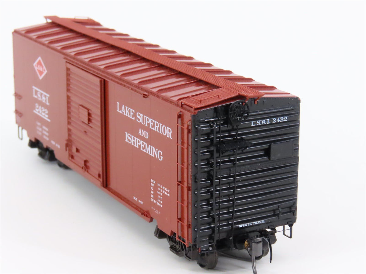 HO Scale Kadee 5006 LS&amp;I Lake Superior &amp; Ishpeming 40&#39; Single Door Box Car #2422