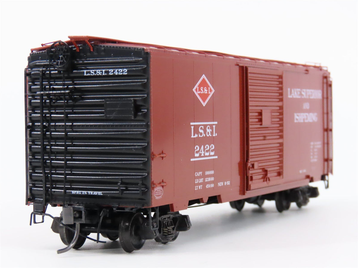 HO Scale Kadee 5006 LS&amp;I Lake Superior &amp; Ishpeming 40&#39; Single Door Box Car #2422