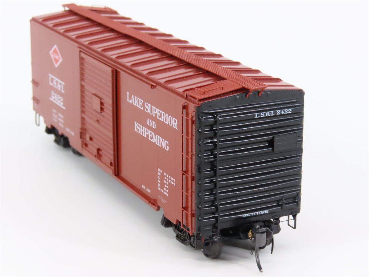 HO Scale Kadee 5006 LS&amp;I Lake Superior &amp; Ishpeming 40&#39; Single Door Box Car #2422