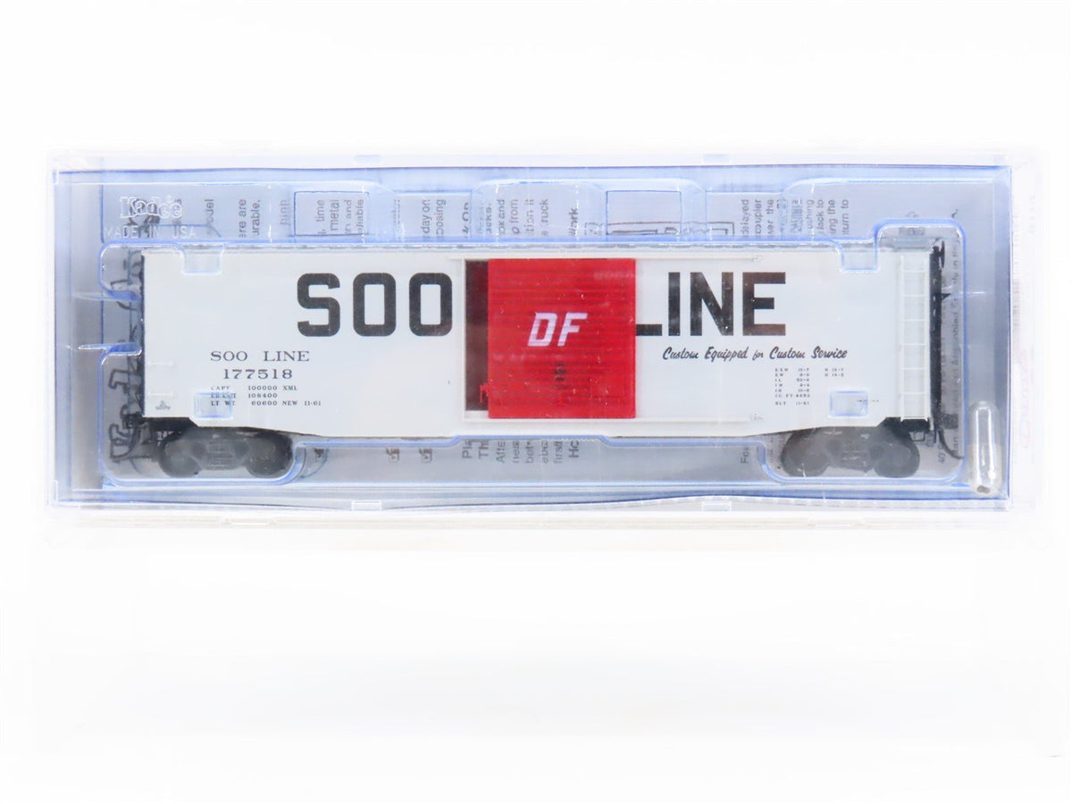 HO Scale Kadee 6119 SOO Line 50&#39; Single Door Box Car #177518 - Sealed