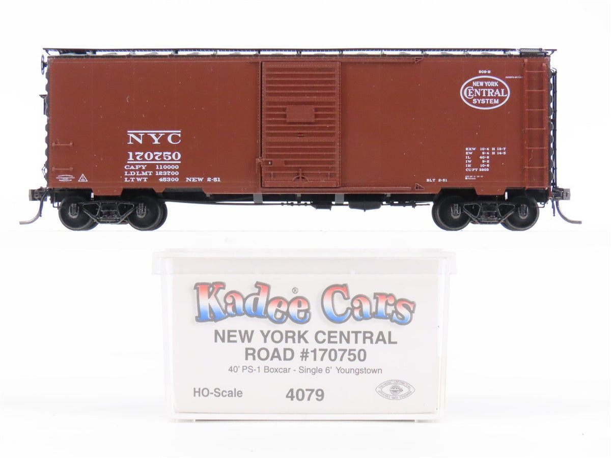 HO Scale Kadee 4079 NYC New York Central 40&#39; Single Door Box Car #170750