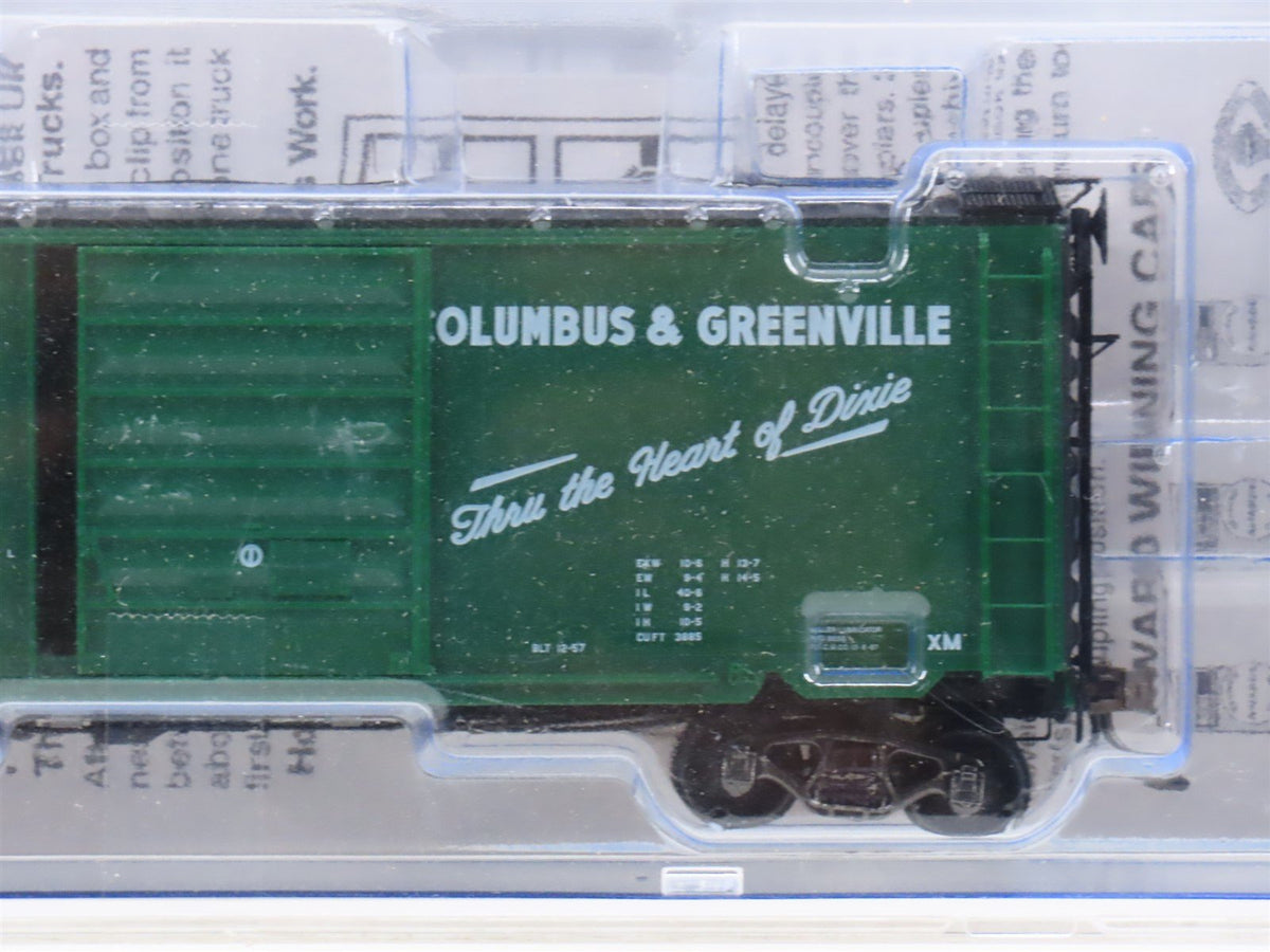 HO Scale Kadee 5276 C&amp;G Columbus &amp; Greenville Single Door Box Car #3417 -Sealed