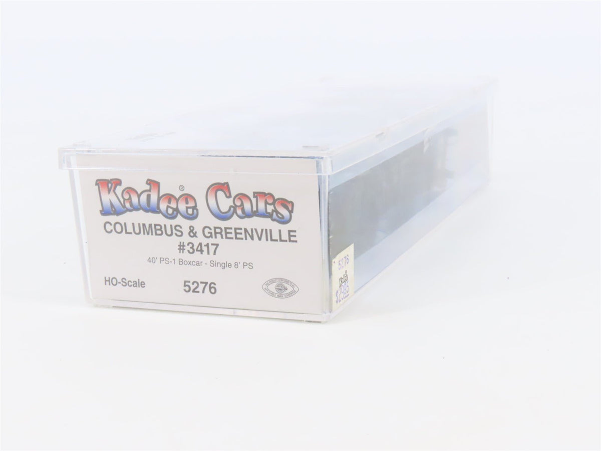 HO Scale Kadee 5276 C&amp;G Columbus &amp; Greenville Single Door Box Car #3417 -Sealed