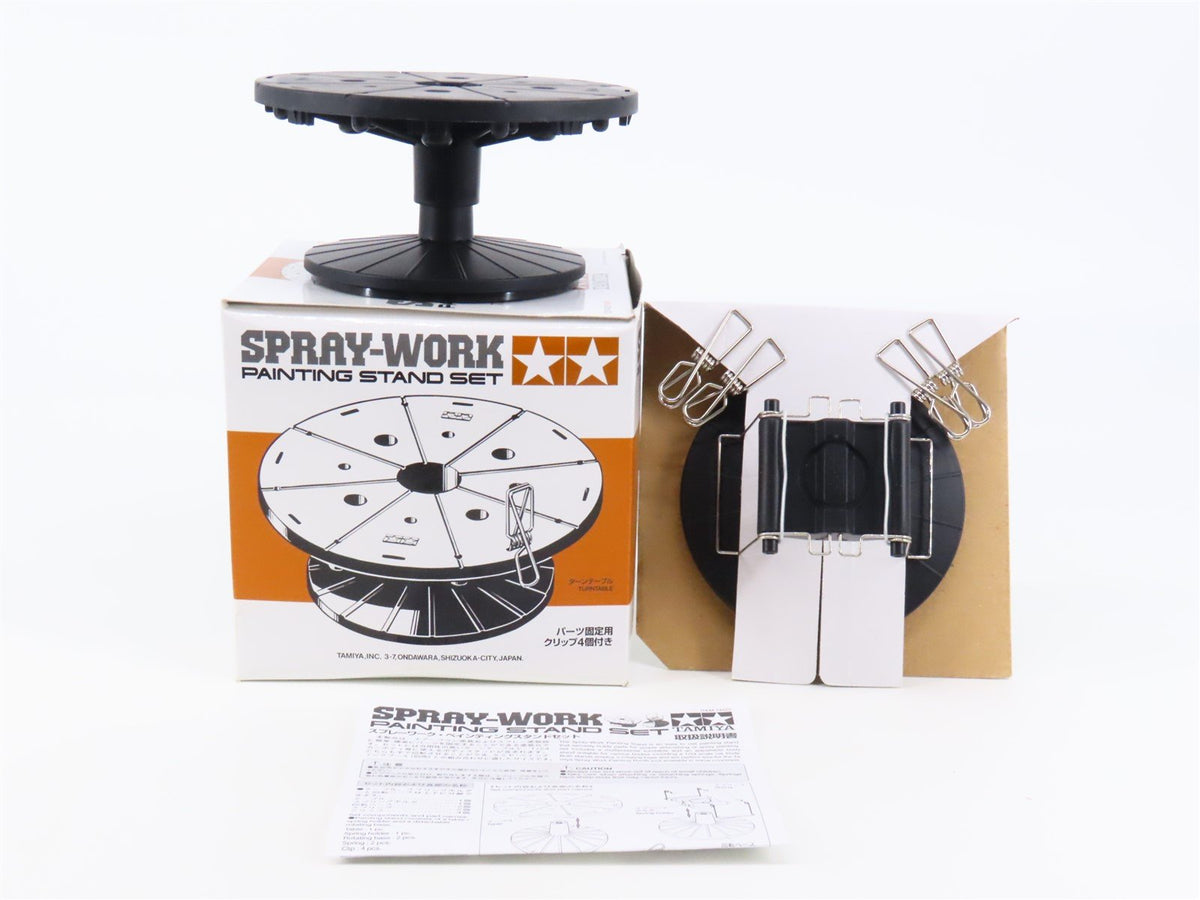 Tamiya 74522-1500 Spray-Work Painting Stand Turntables Set