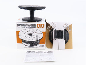 Tamiya 74522-1500 Spray-Work Painting Stand Turntables Set