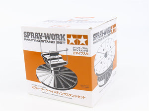 Tamiya 74522-1500 Spray-Work Painting Stand Turntables Set