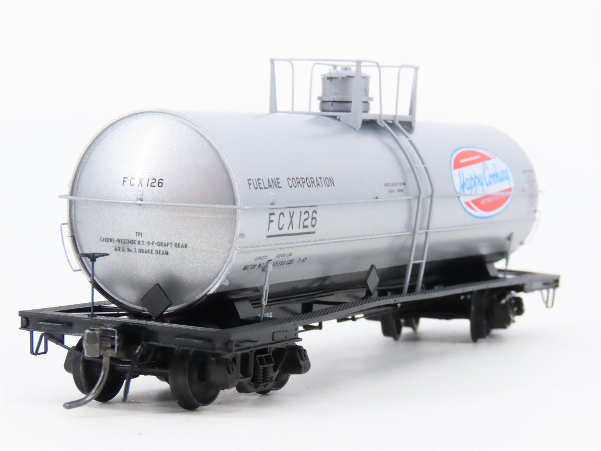 HO Scale Kadee 9011 FCX Fuelane Corporation &quot;Happy Cooking&quot; Tank Car #126