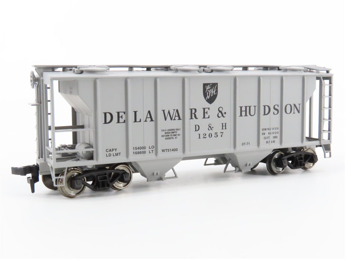 LOT of 2 HO Scale Atlas 1857/1808 D&amp;H Delaware &amp; Hudson 2-Bay Hopper Cars