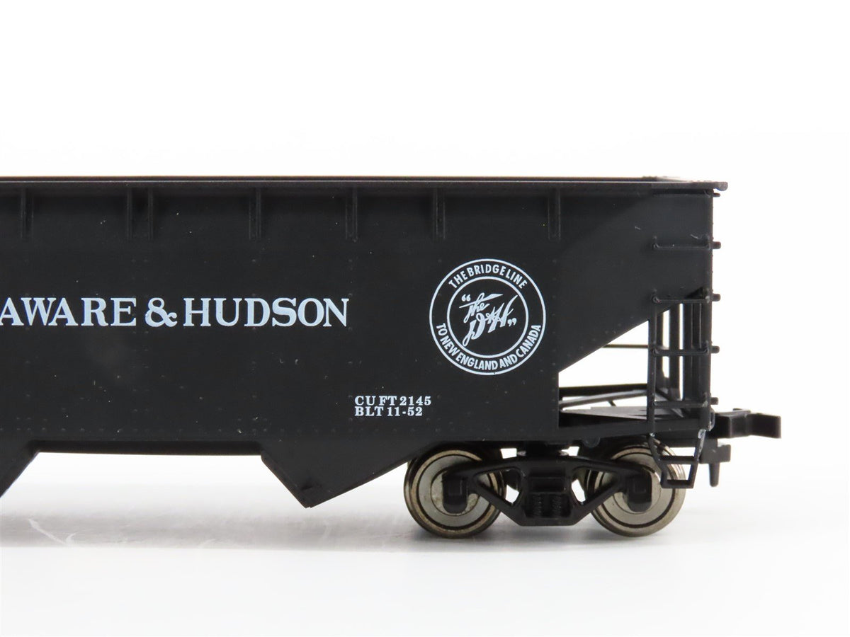 LOT of 2 HO Scale Atlas 1857/1808 D&amp;H Delaware &amp; Hudson 2-Bay Hopper Cars