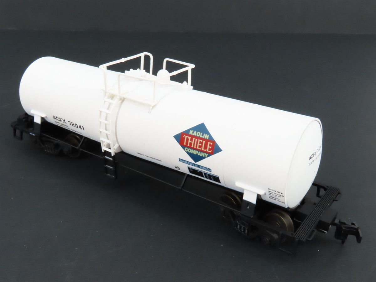 HO Scale Atlas 1704 ACFX Kaolin Thiele Company Chemical Tank Car #78041