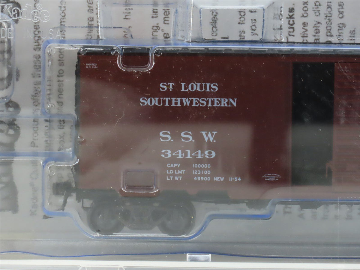 HO Scale Kadee 4913 SSW Cotton Belt Route 40&#39; Single Door Box Car #34149 -Sealed